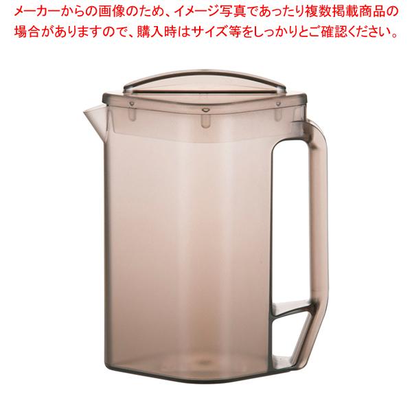 日本最大級 まとめ買い10個セット品 Bk角型ウォーターピッチャー スモークブラウン Set 2 1328 0904 厨房卸問屋名調 通販 Yahoo ショッピング Web限定 Www Nazoceramics Com