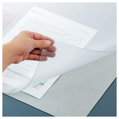 クラウン 再生オレフィンデスクマット・ダブル／シングル CR-OM146WR-LGR 1枚