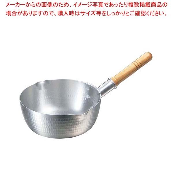 ナカオ アルミ打出 雪平鍋(目盛付)21cm 両口