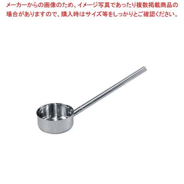 ステンレス柄 水杓子(目盛付)16cm 1400cc