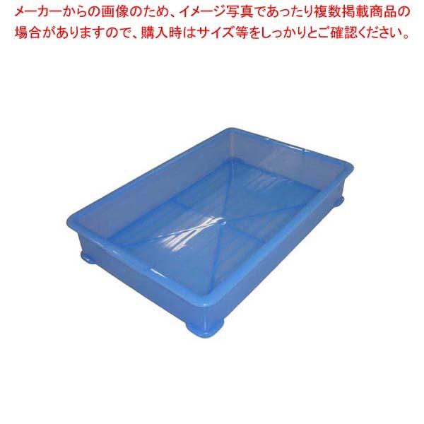 EBM PP半透明カラー番重 A型 小 ブルー(サンコー製)