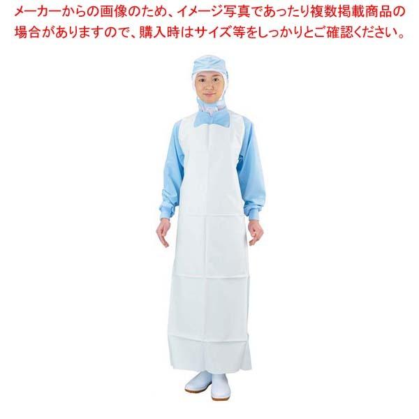 レッジェーロン ウレタン打抜エプロン E-50 ホワイト M