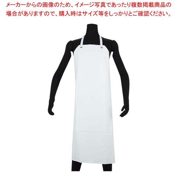 NBR 耐油ゴムエプロン胸付 AF-7000 M ホワイト