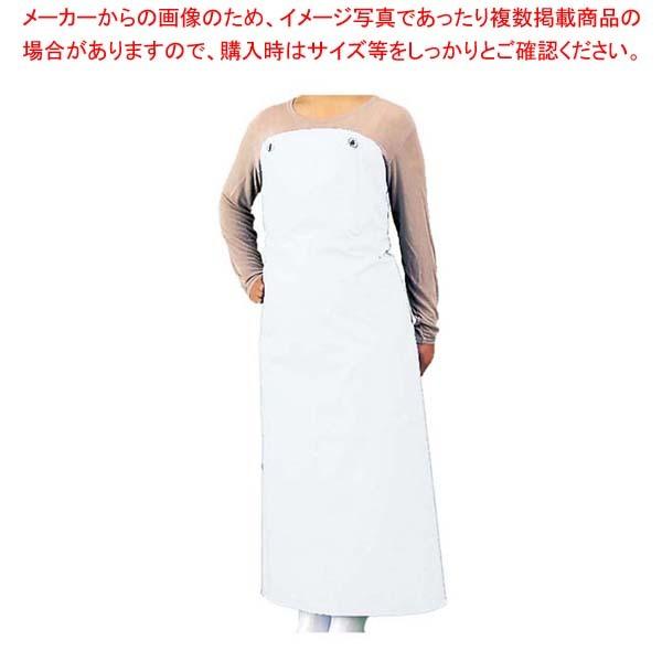 ワンタッチ防水 エプロン ホワイト 900×1150