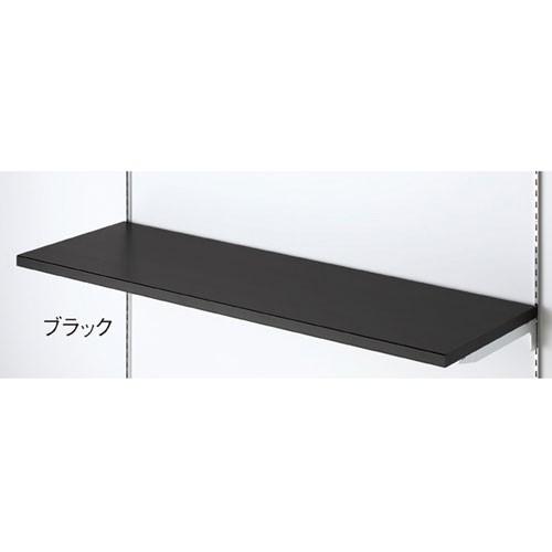 木棚セット W120cmタイプ D40cm ブラック