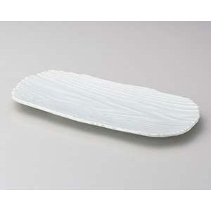 和食器 ト145-058 青白 木節焼物皿