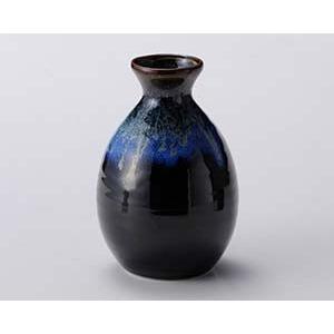 和食器 ホ286-408 黒均窯徳利(大)