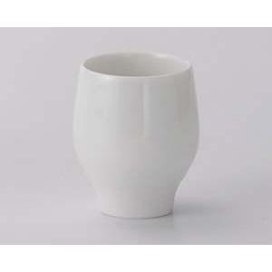 和食器 カ287-358 白磁一献盃ツボミミニ