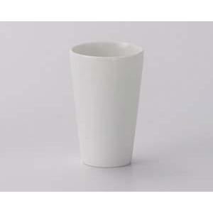 和食器 カ287-338 白磁一献盃ストレートミニ