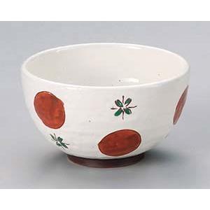 和食器 ミ351-018 朱丸紋4.0丼