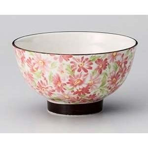 和食器 ユ372-288 マーガレットピンク茶碗