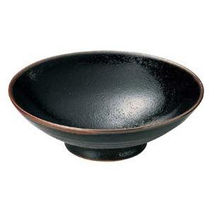 和食器 ア439-168 柚子天目 8.0盛鉢