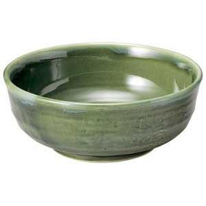 和食器 ミ450-018 流水織部 6.8ラーメン丼