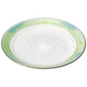 和食器 ミ176-128 新緑 丸9.0皿