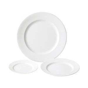 ネ517-088 プラージュ25.5cmリムプレート