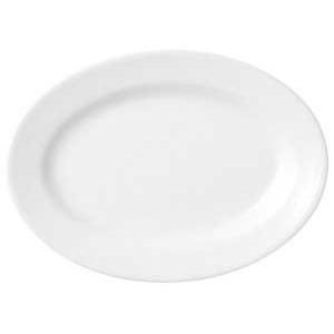 ヤ593-448 白玉渕 9インチプラター