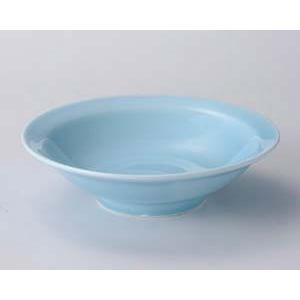 テ673-158 スーパー青白磁24cm高台皿