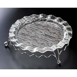 ヌ727-048 さざ波ウェーブ盛皿42cm用スタンド