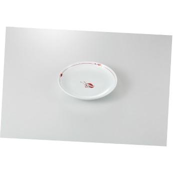 和食器 舞小花 丸3.5皿 37K220-04 まごころ第37集