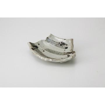 和食器 唐津荒刷毛 なぶり皿 37K086-14 まごころ第37集