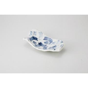 和食器 藍彩 長岩向付 37K086-16 まごころ第37集