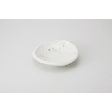 和食器 緑彩しぶき 岩渕浅鉢 37K089-15 まごころ第37集