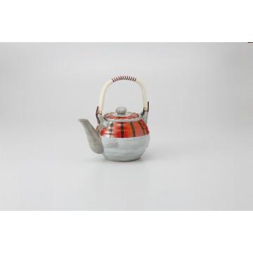 和食器 もえぎ 6号土瓶(網付) 37Y311-17 まごころ第37集