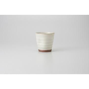 和食器 白唐津 水割りカップ 37Y301-07 まごころ第37集