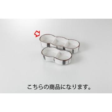 和食器 志野十草 三品盛 37E322-39 まごころ第37集