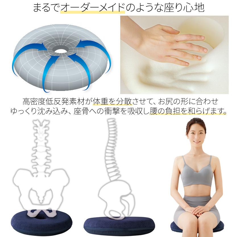 ついに入荷ついに入荷骨盤 姿勢矯正 クッション 円座 低反発 デスクワーク オフィス 産後 腰痛 猫背 痔 ドーナツ ダイエット 在宅 ギフト 医学博士の低反発円座クッション 骨盤、姿勢矯正クッション、チェア クッション 椅子 腰痛 低反発 座布団 骨盤 お尻骨盤矯正 衝撃吸収y 紺色wq