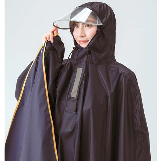 レインコート 自転車用 男女兼用 雨具 レディース メンズ 通学 通勤 レインウェア 大きいサイズ 雨用ロングレインポンチョ バッグカバーにもなる収納袋付き 00 メイダイyahoo 店 通販 Yahoo ショッピング
