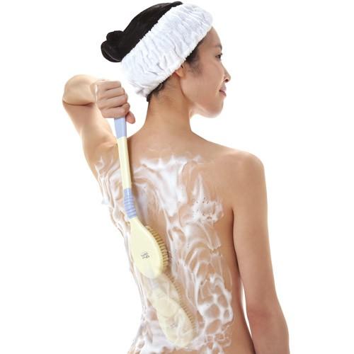 お風呂 背中 ブラシ たまちゃんの背中つるつるブラシ 背中洗うブラシ 背中洗いブラシ 1700 メイダイyahoo 店 通販 Yahoo ショッピング