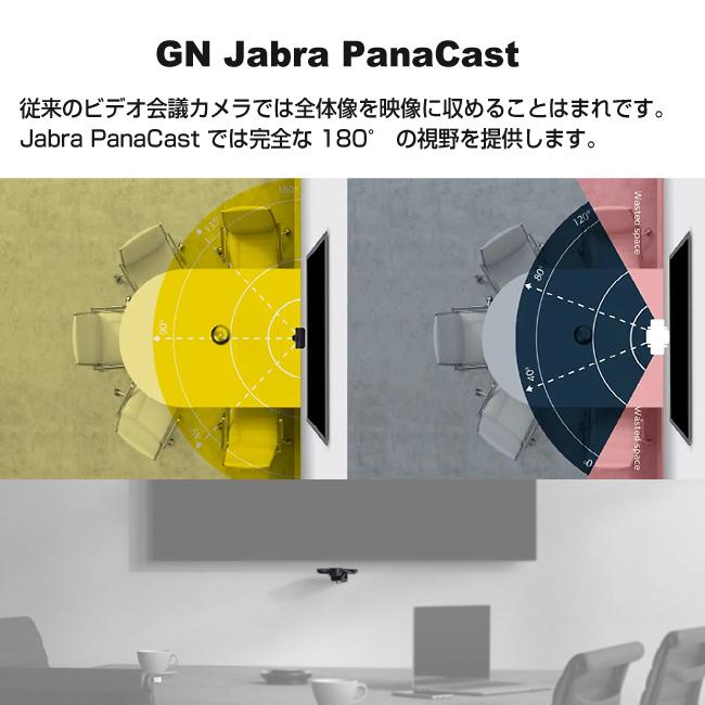 【代引不可】GN Jabra PanaCast 本体 8100-119 会議用 パノラマ 4K カメラ 180°｜meidentsu｜02