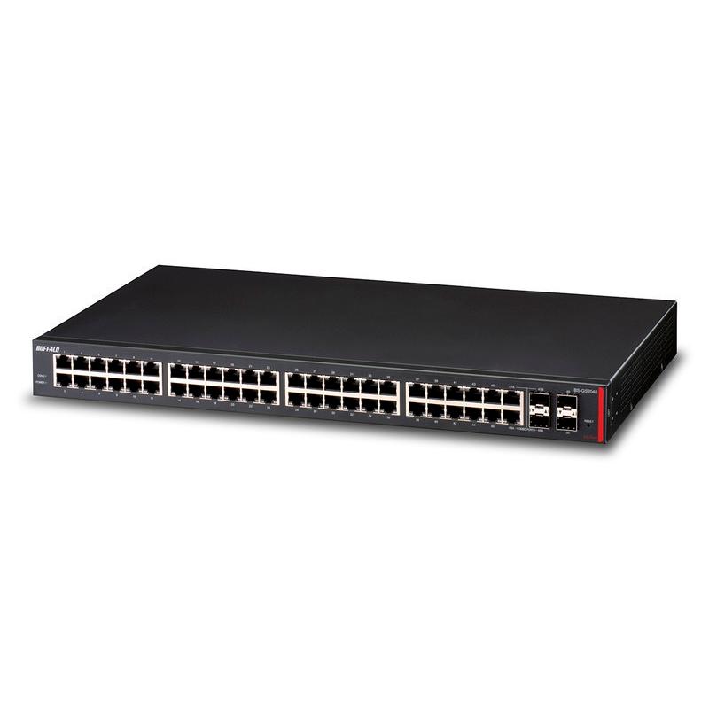 BUFFALO（バッファロー） スイッチ BS-GS2048 ※48ポート VLAN機能に
