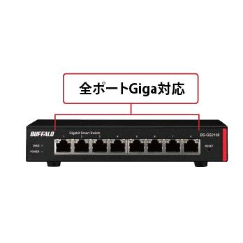 BUFFALO（バッファロー） BS-GS2116 法人向け レイヤー2 Giga スマート