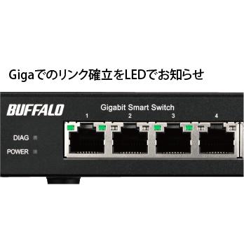 BUFFALO（バッファロー） BUFFALO BS-GS2124 法人向け レイヤー2 Giga