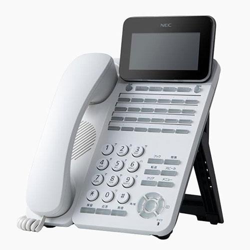 【中古】「非常に良い」NEC ITK-24CG-1D(WH)TEL 24ボタンカラーIP多機能電話機（WH） DT900Series NEC Aspire ビジネスホン通販 ECMART.JP / ITK-24CG-2D(WH)TEL 24