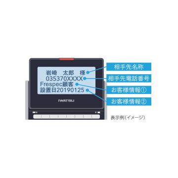 岩通 IWATSU IP多機能電話機 NW-24IPKT(WHT・BLK) エコ機能搭載