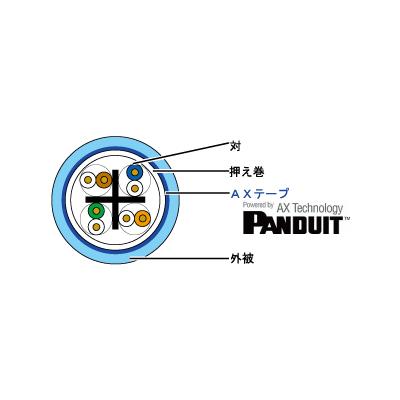 【6/12(金)まで特別価格】【5箱セット】 冨士電線 LANケーブル CAT6 200m TPCC6A (10Gigaコイル) 23AWG-4P(UTP) ※選べる10色 自作 工事 【色違い可・代引不可】の画像