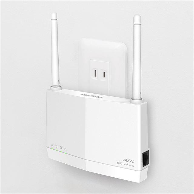 BUFFALO（バッファロー） BUFFALO WEX-3000AX4EA Wi-Fi中継機 11ax
