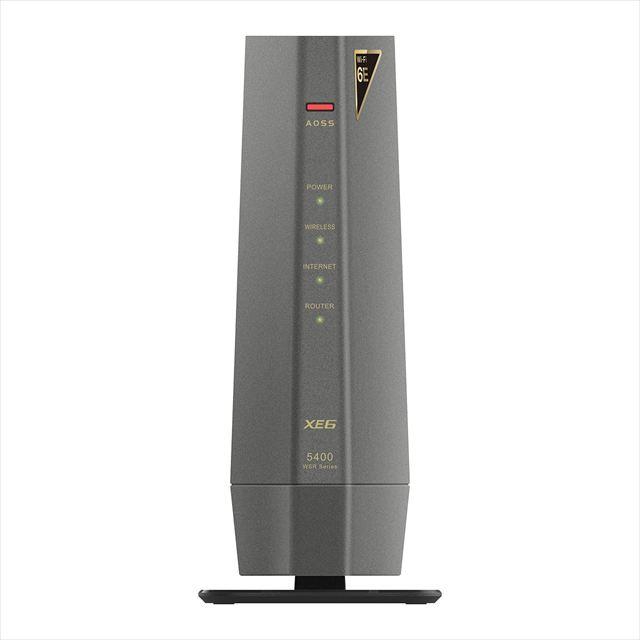 BUFFALO WSR-5400XE6 Wi-Fi 6Eルーター BUFFALO（バッファロー） BUFFALO WSR-5400XE6 Wi-Fi 6E(11ax)対応