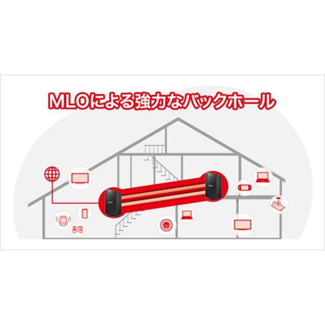 BUFFALO（バッファロー） BUFFALO WSR3600BE4P-BK Wi-Fi 7(11be)対応