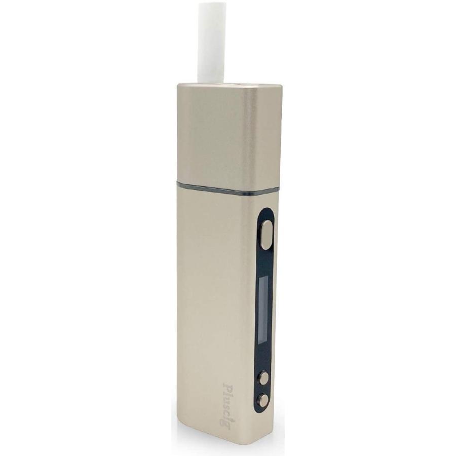 Pluscig S9 アイコス 互換機 加熱式タバコ 電子タバコ 連続 吸い 使用 チェーンスモーク 最新 ランキング [30日保障付き] (ゴールド)