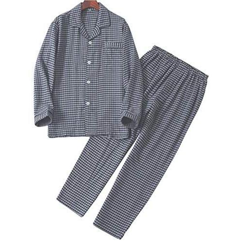 お気にいる ギフツオブブリリアンス メンズ パジャマ 冬 フランネル 長袖 紳士 男性 冬用 S グレー Pj 3066 ポイント10倍 Mail Alrayan University Edu Ye