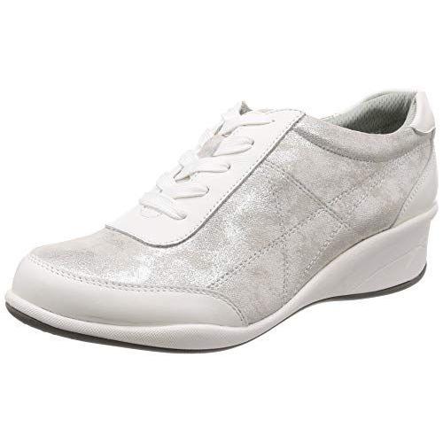 高級感 マドラスモデロ スニーカー ソフトレザーウェッジスニーカー Dml 6002 レディース Dml6002 シルバー 23 5 Cm 数量限定 特売 Clinicagastroservice Com Br