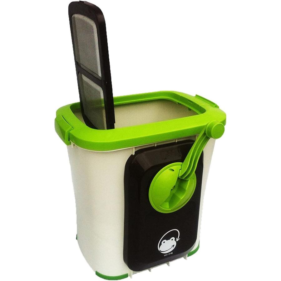 [大特価] エコクリーン 家庭用 生ごみ処理機 自然にカエル S 基本セット (手動式) 【3796699030】(20790円)