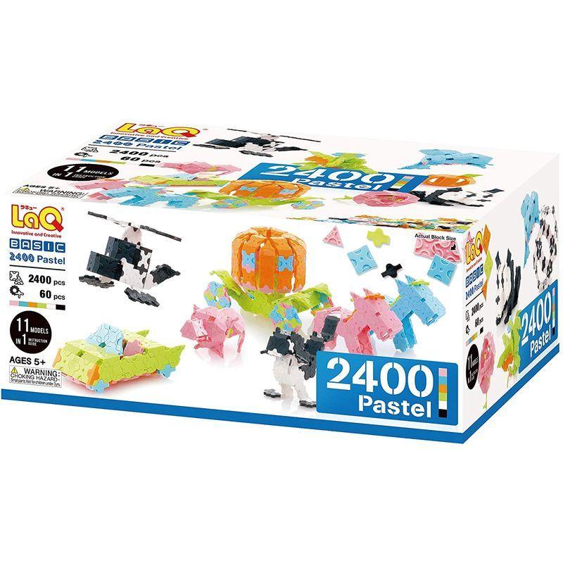 海外品 ラキュー (LaQ) ベーシック(Basic) 2400パステル 【AAA7353795202】(26268円)