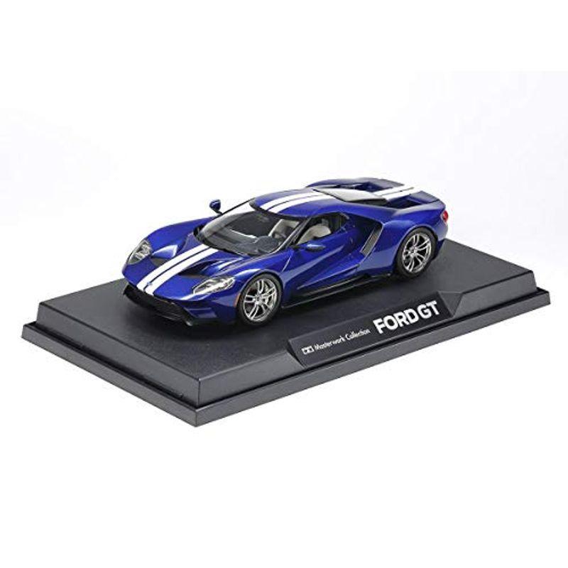 タミヤ 1/24 マスターワークコレクション No.166 フォードGT ブルー 塗装済み完成モデル 21166