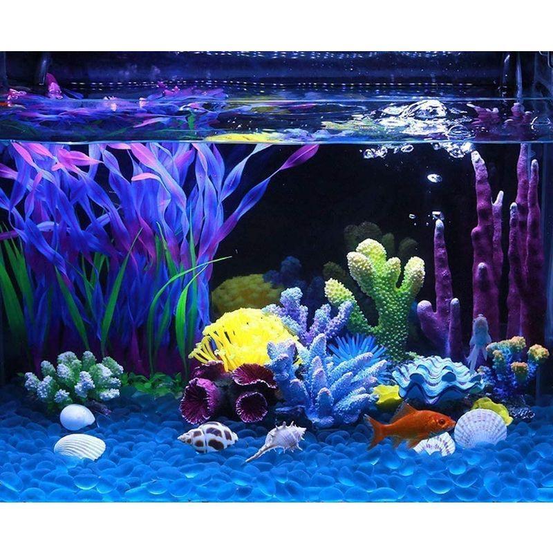新製品情報も満載 レイアウト用品 アクアリウム 彩り石 水槽用飾り石 観賞 魚 ガラス クリスタル石 底砂 砂利 水族用品 1袋約 約500ｇ Www Centrodelmobilebassanese It