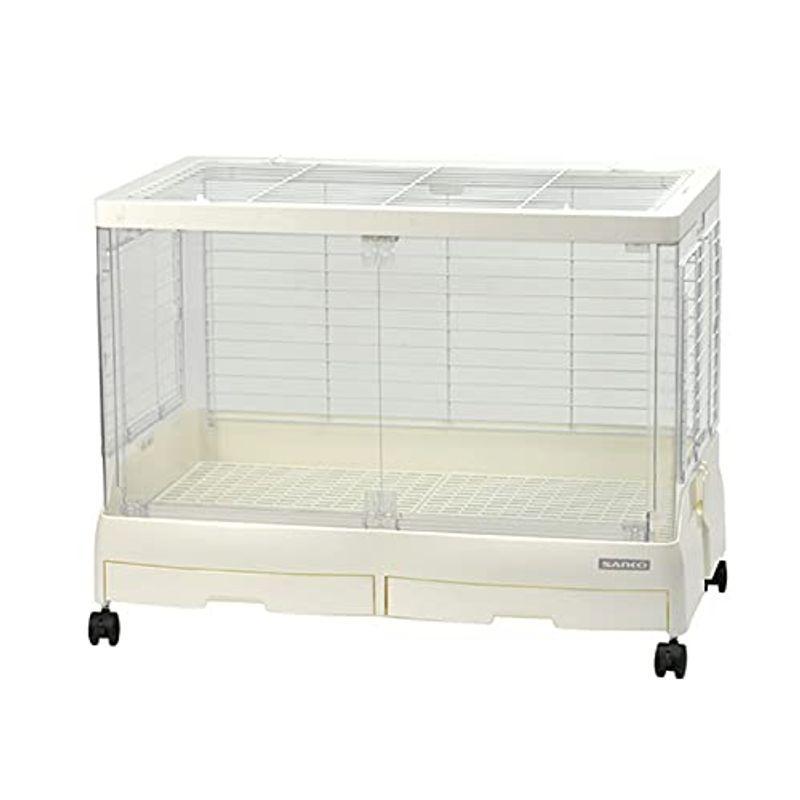 SANKO 三晃商会 イージーホーム 80 ハイ(81×50.5×84cm)小動物 ケージ